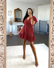 Charger l&#39;image dans la galerie, Robe Alicia rouge